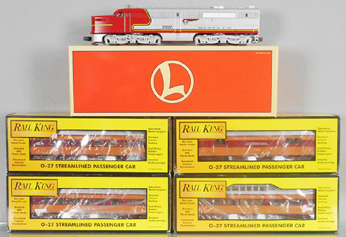 LIONEL & MTH SANTA FE TRAIN SET (1 of 2)