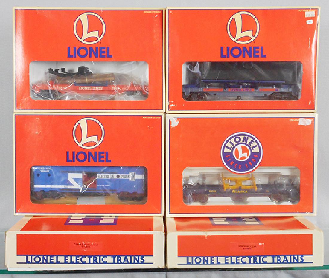 6 LIONEL OPERATING FREIGHT CARS (1 of 1)