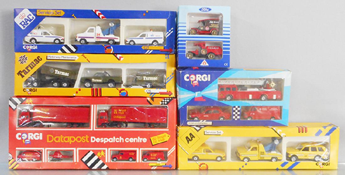 6 CORGI VEHICLE SETS (1 of 1)