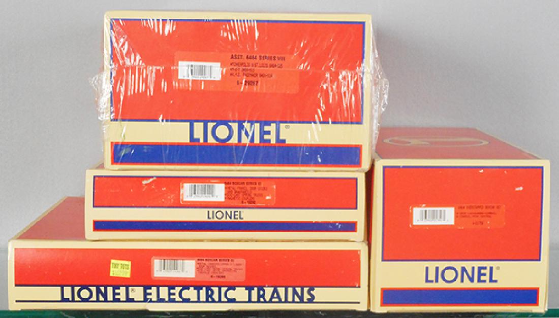 4 LIONEL BOX CAR SETS (1 of 1)