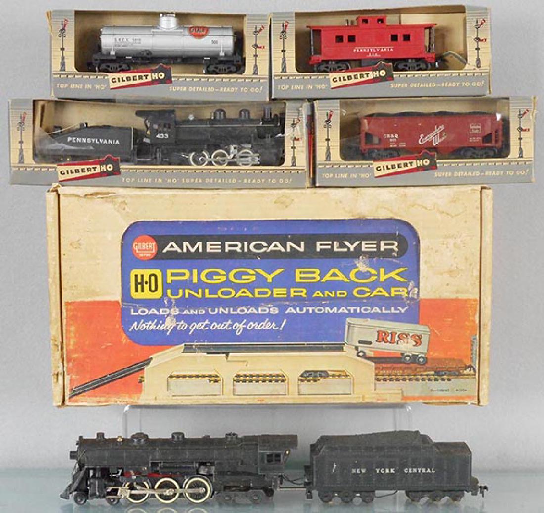 AMERICAN FLYER HO TRAIN LOT (1 of 1)