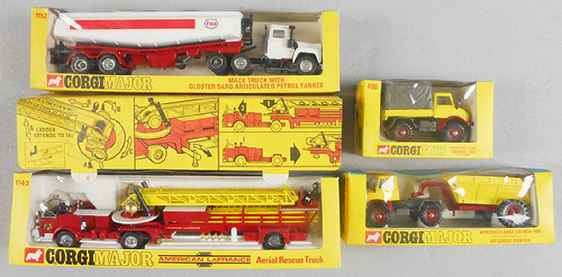 4 CORGI MAJORS VEHICLES (1 of 1)