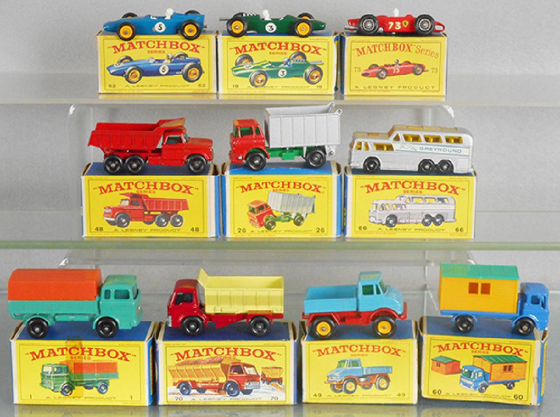 10 MATCHBOX VEHICLES (1 of 1)