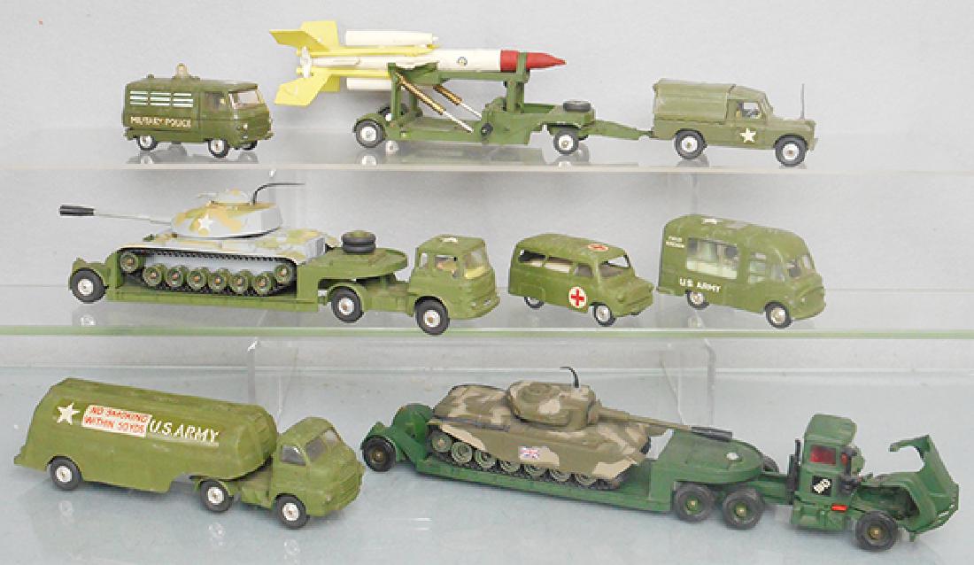 9 CORGI ARMY VEHICLES (1 of 1)