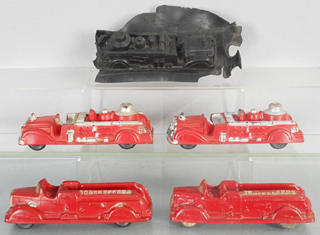 5 AUBURN RUBBER FIRE TRUCKS (1 of 1)