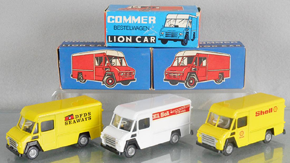 2 LION TOYS #55 COMMER TRUCKS (1 of 1)