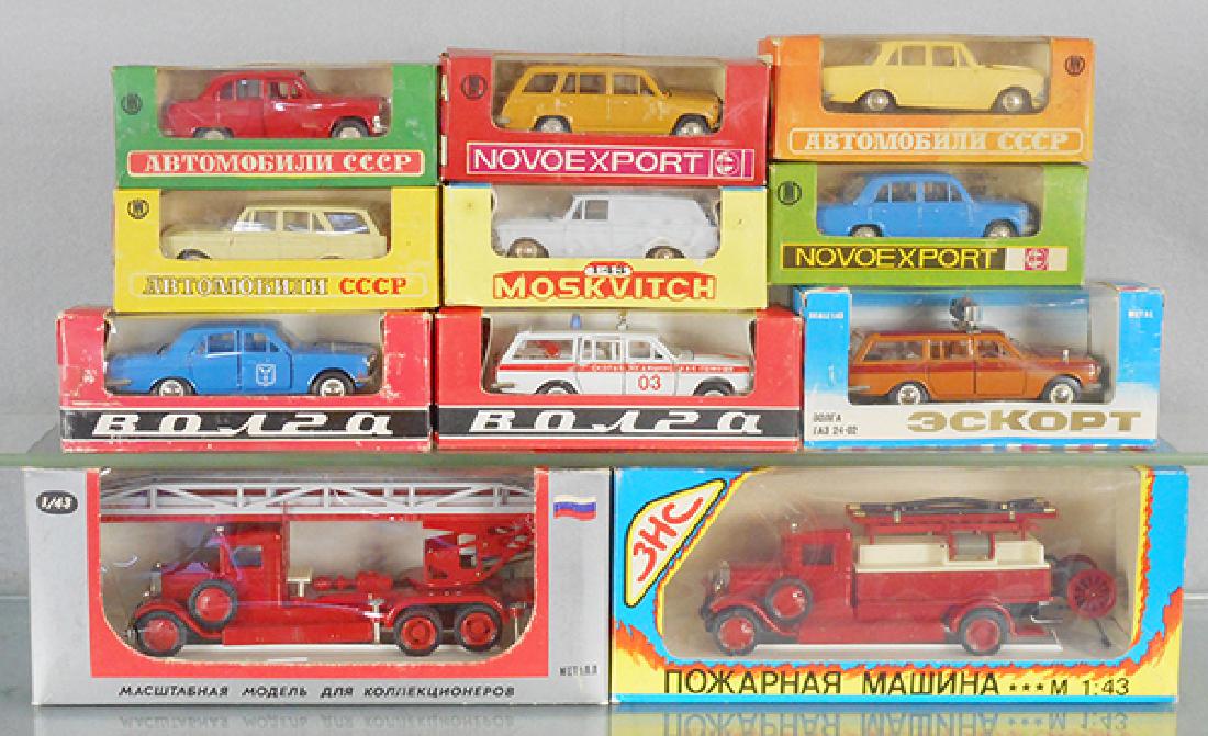 11 RUSSIAN DIE CAST VEHICLES (1 of 1)