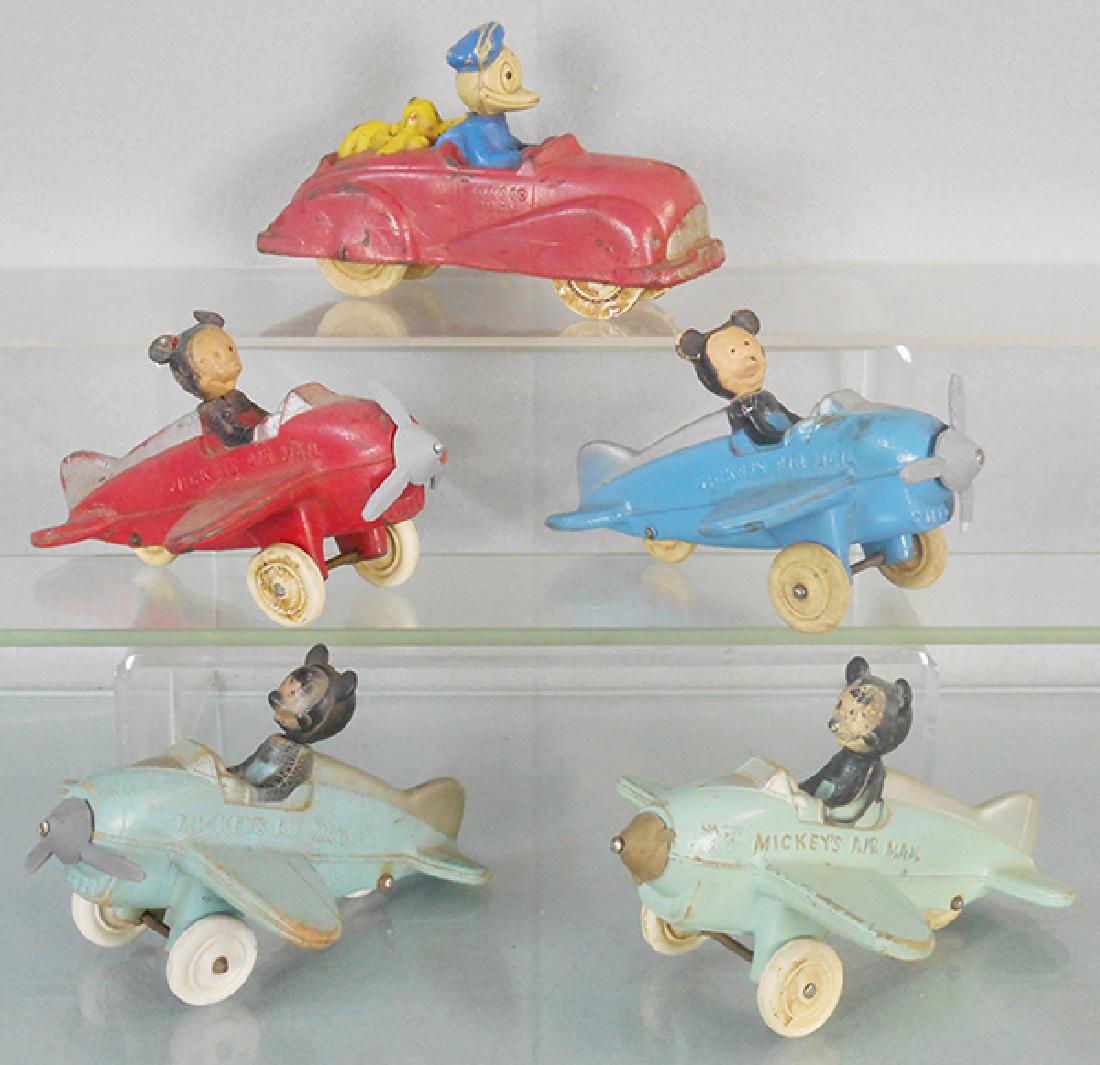 5 SUN RUBBER DISNEY TOYS (1 of 1)