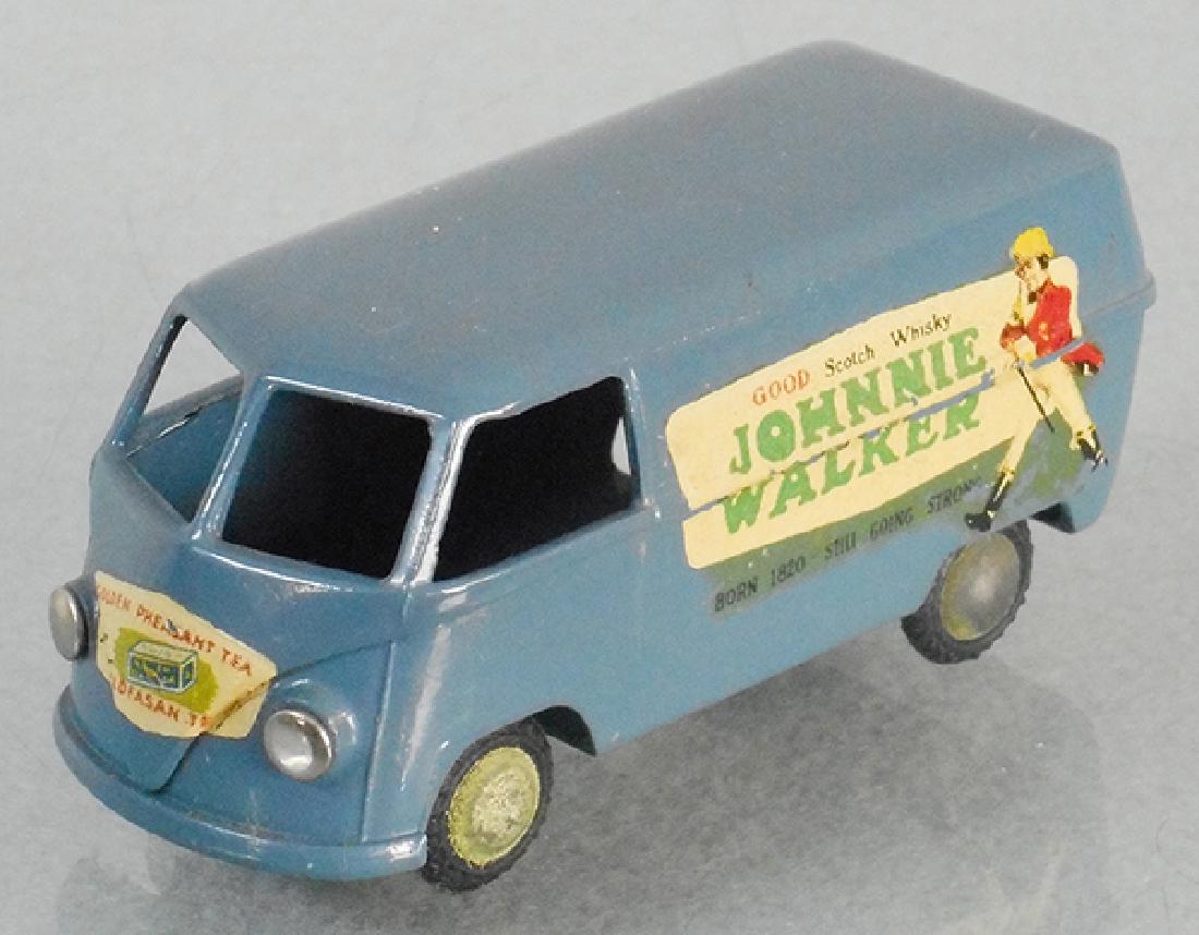 TEKNO JOHNNIE WALKER - OTARD VOLKSWAGEN VAN: blue, 2 side decals split at body seam, C8.