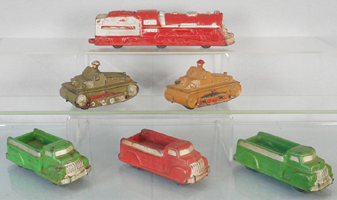 6 AUBURN RUBBER VEHICLES (1 of 1)