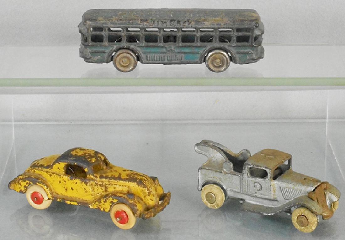 3 CAST IRON VEHICLES (1 of 1)