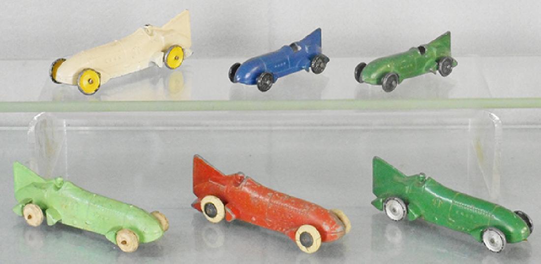 6 TOOTSIETOY BLUEBIRD RACERS (1 of 1)