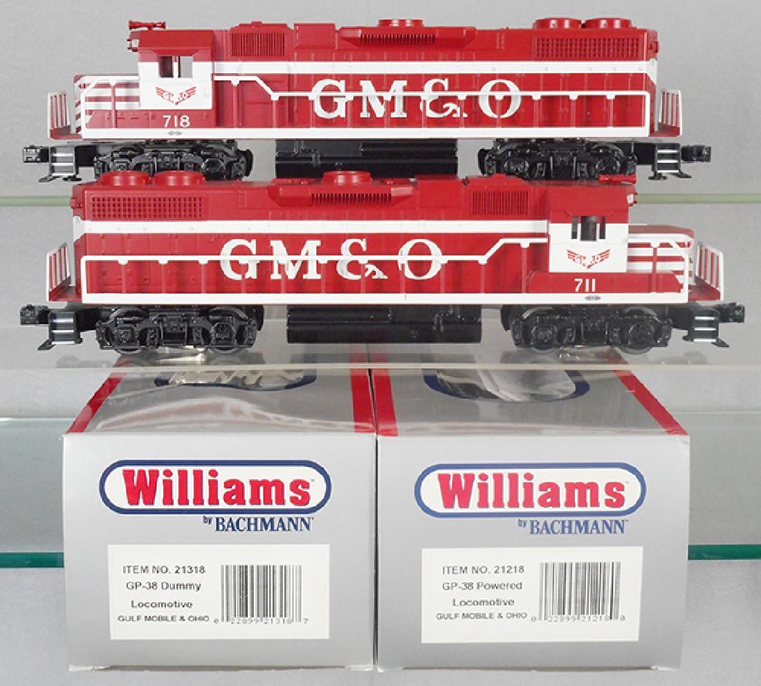 2 WILLIAMS GM&O GP38 LOCOS (1 of 1)