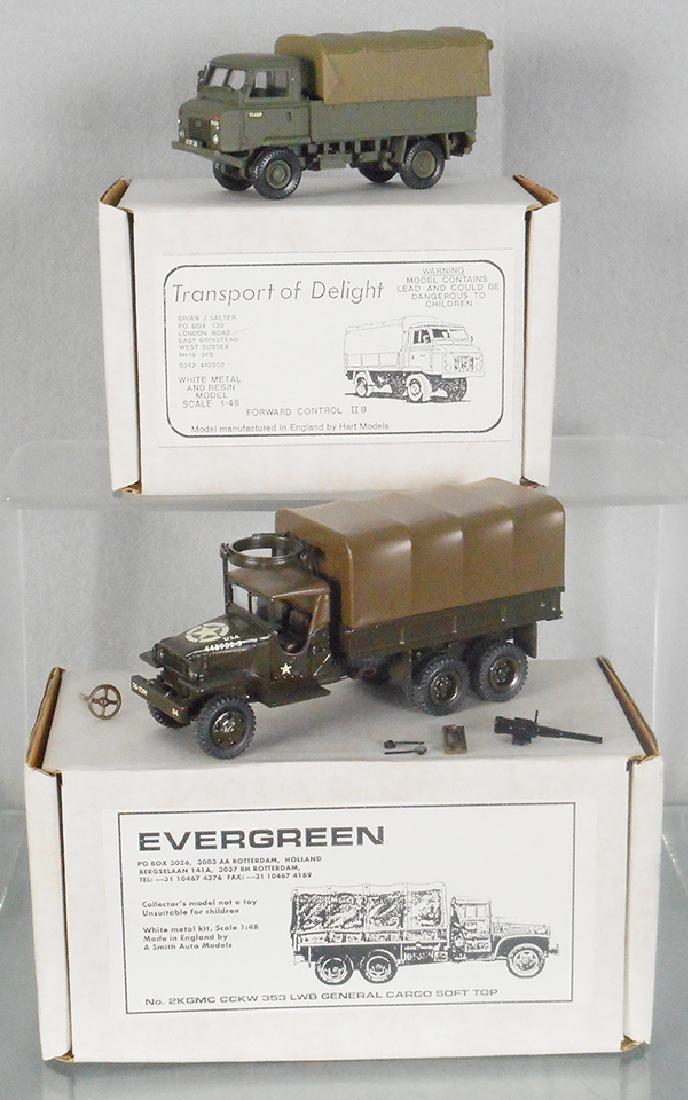 2 MILITARY TRUCK MODELS (1 of 1)