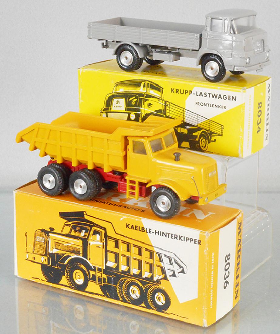 2 MARKLIN MODEL TRUCKS (1 of 1)