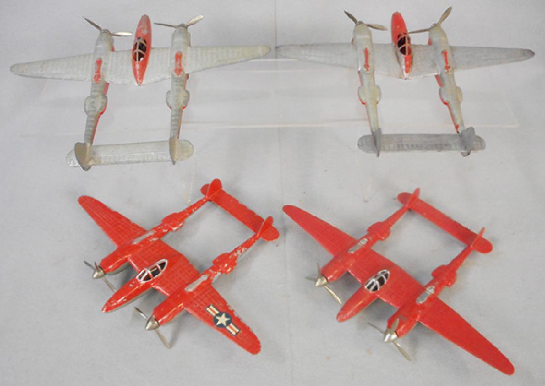 4 HUBLEY 881 P-38 FIGHTERS (1 of 1)