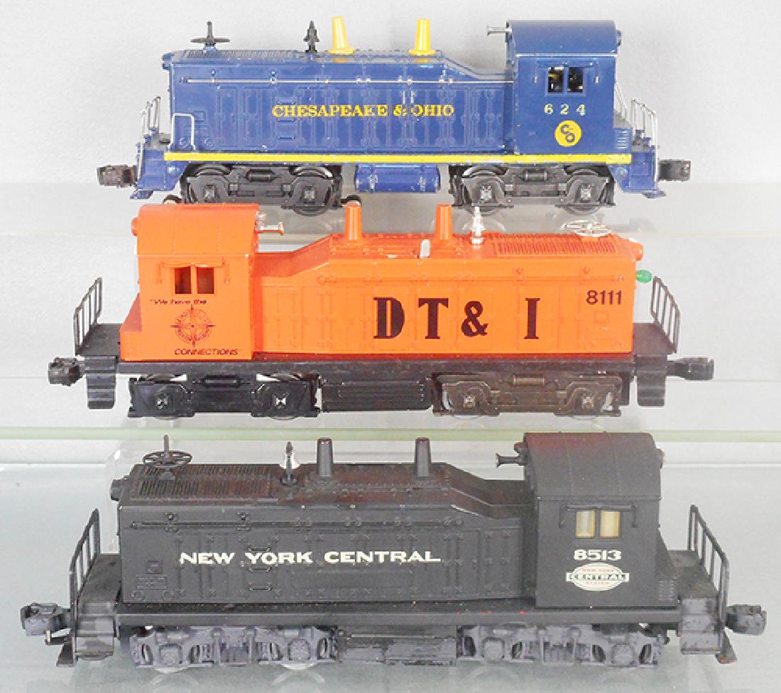 3 LIONEL DIESEL SWITCHERS (1 of 1)