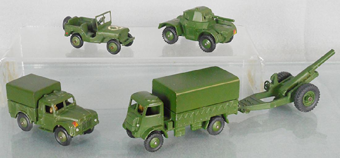 5 DINKY ARMY VEHICLES (1 of 1)