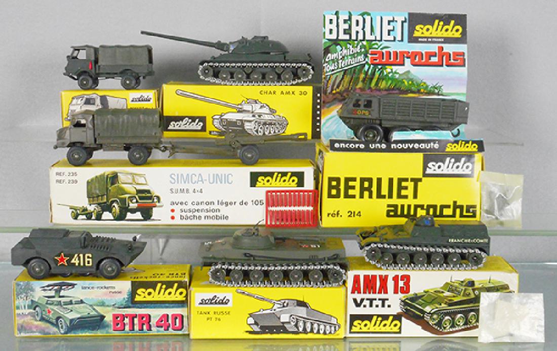 7 SOLIDO MILITARY VEHICLES (1 of 1)