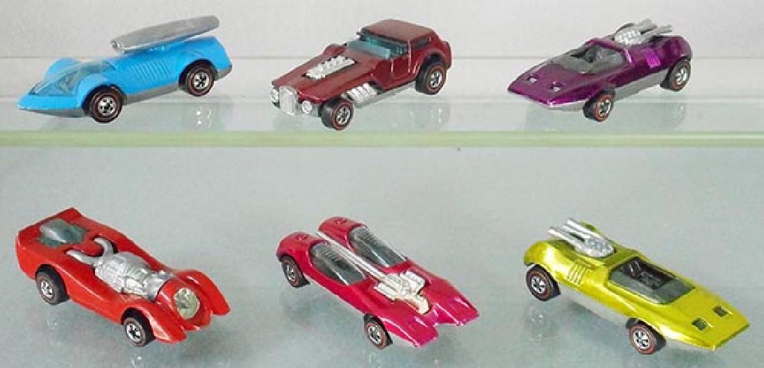 6 HOT WHEELS RED LINES (1 of 1)