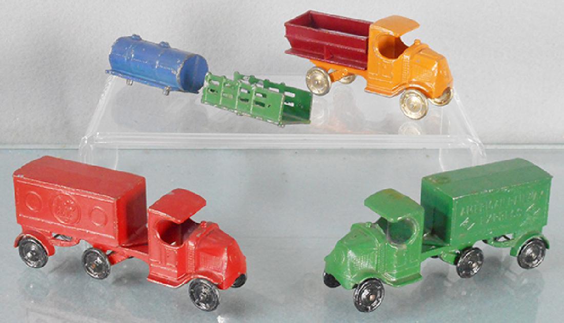 2 TOOTSIETOY MACK TRUCK SETS (1 of 1)