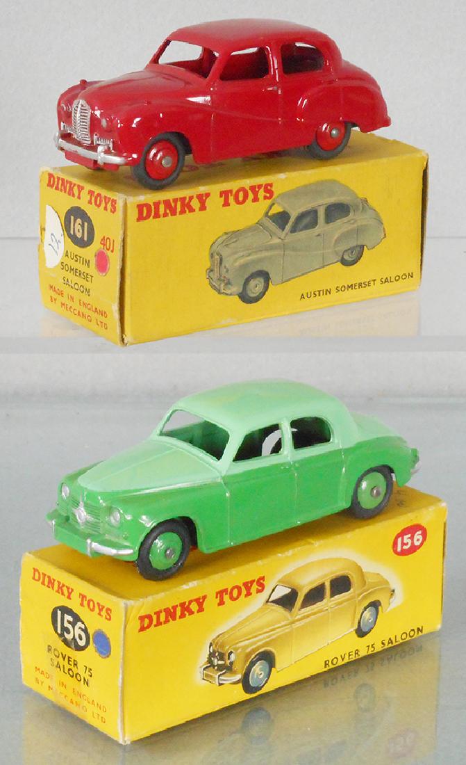 2 DINKY SALOON CARS (1 of 1)