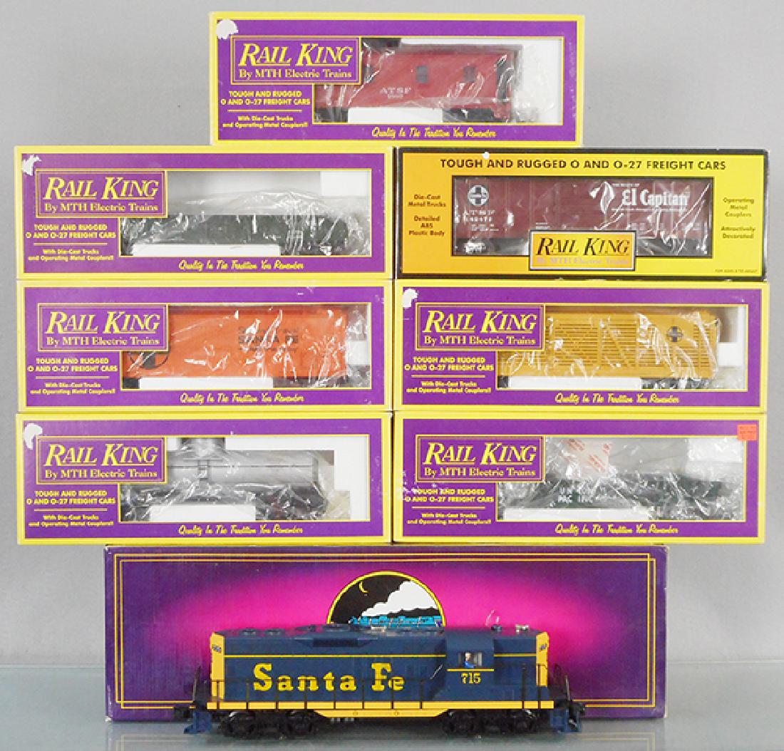 MTH SANTA FE TRAIN SET (1 of 1)