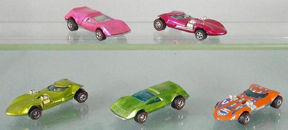 5 HOT WHEELS RED LINES (1 of 1)