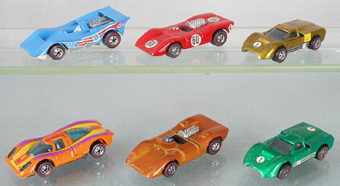 6 HOT WHEELS RED LINES (1 of 1)