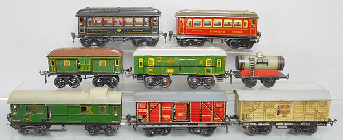 8 MARKLIN & BING FREIGHT CARS (1 of 1)