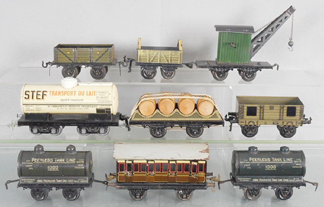 9 GERMAN FREIGHT CARS (1 of 1)