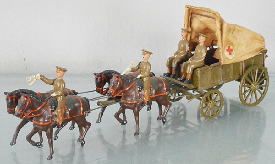 BRITAINS 145A RAMC AMBULANCE WAGON (1 of 2)