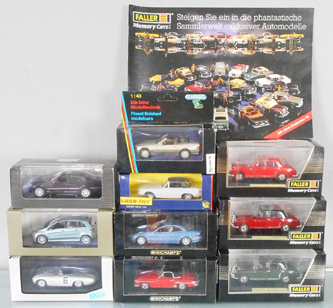 10 DIE CAST MERCEDES MODELS (1 of 1)