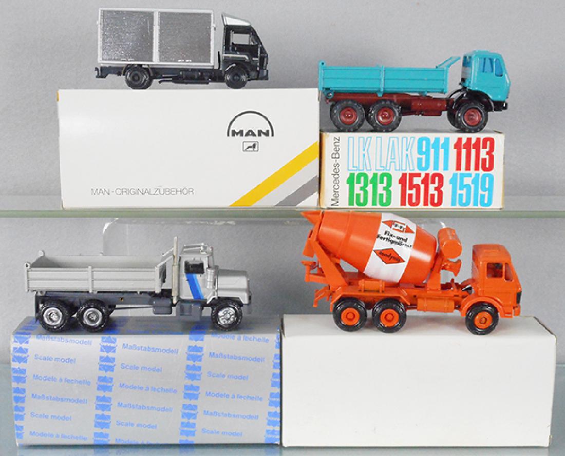4 CONRAD MODEL TRUCKS (1 of 1)