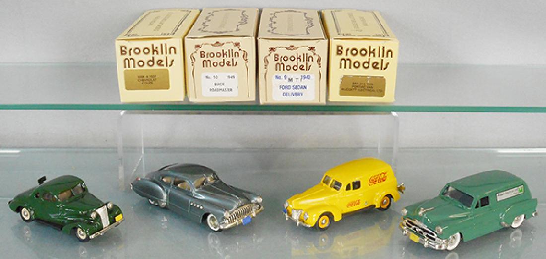 4 BROOKLIN MODEL VEHICLES (1 of 1)