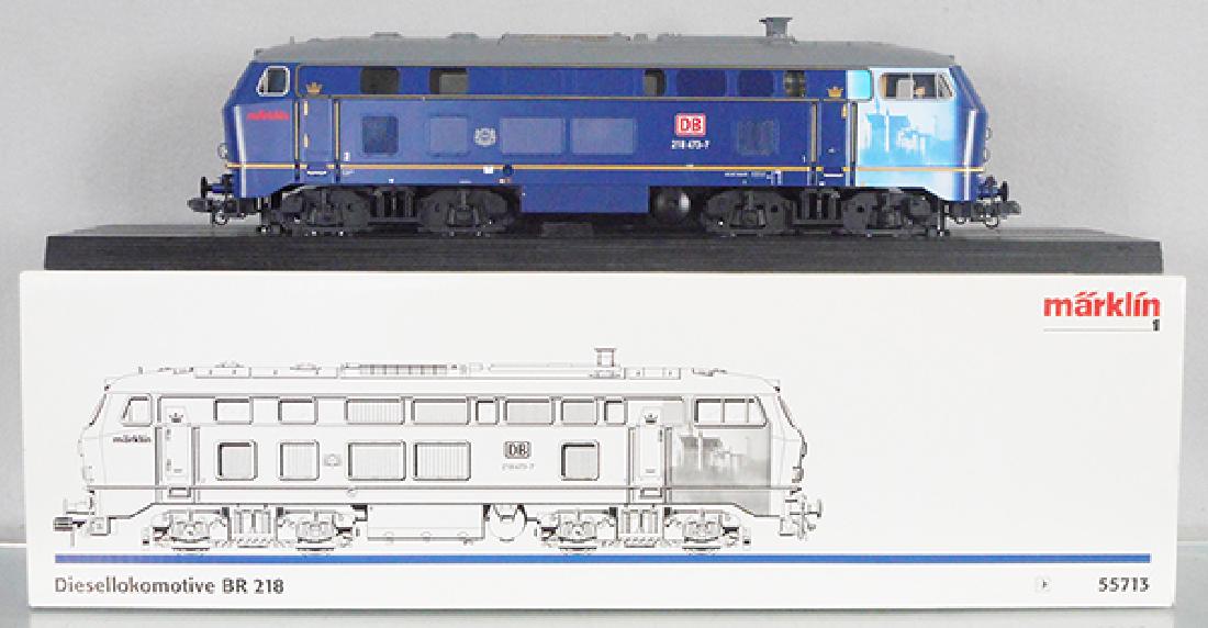 MARKLIN 55713 DIESEL LOCO: 1 ga, orig box & insert, C9-10.