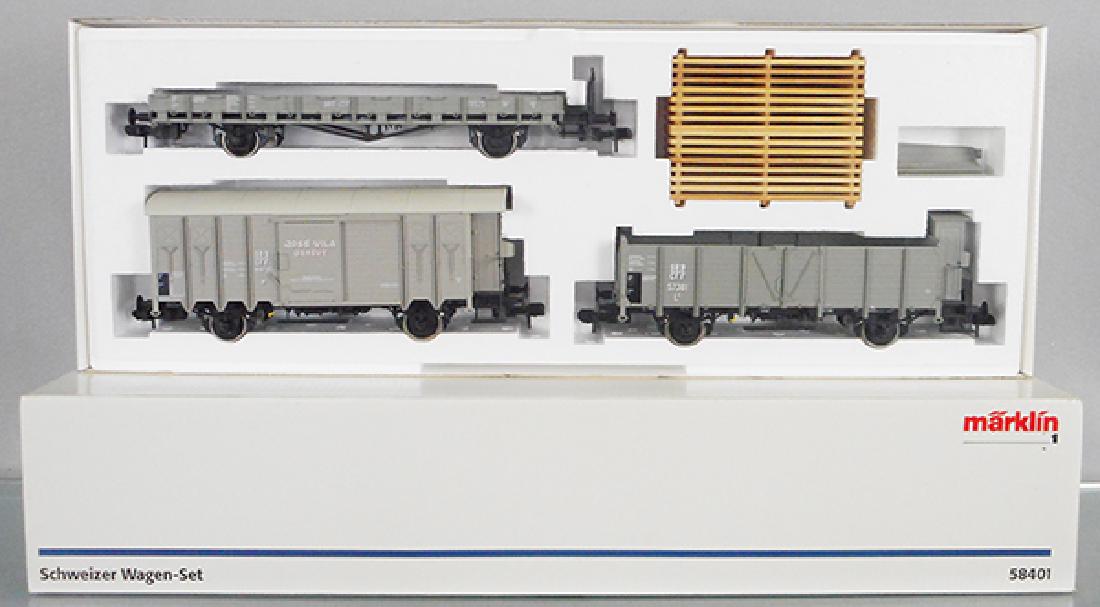 MARKLIN 58401 SWISS WAGEN SET (1 of 1)