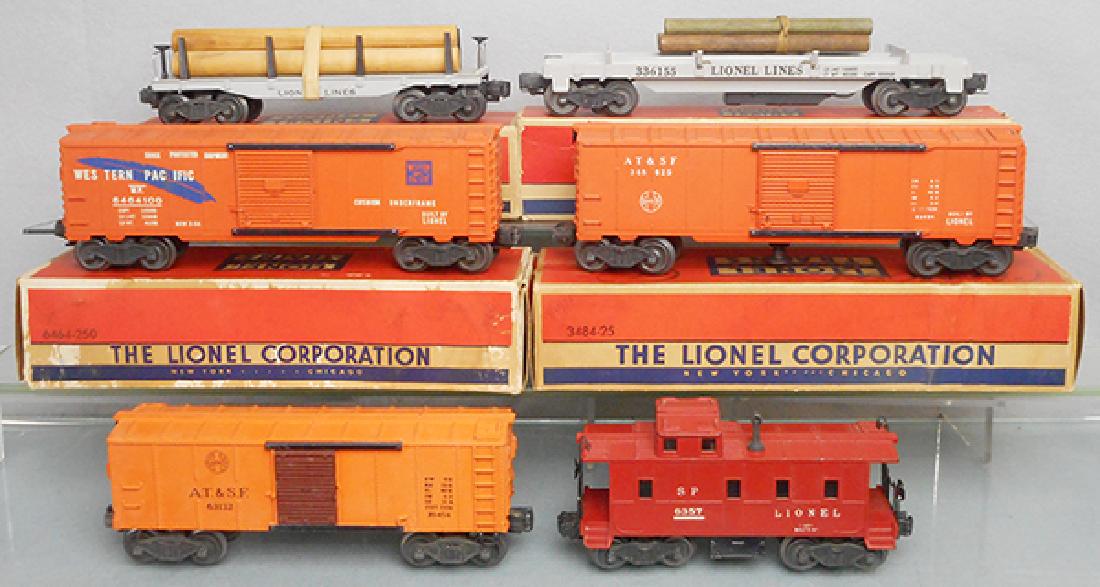 6 LIONEL FREIGHT CARS (1 of 1)