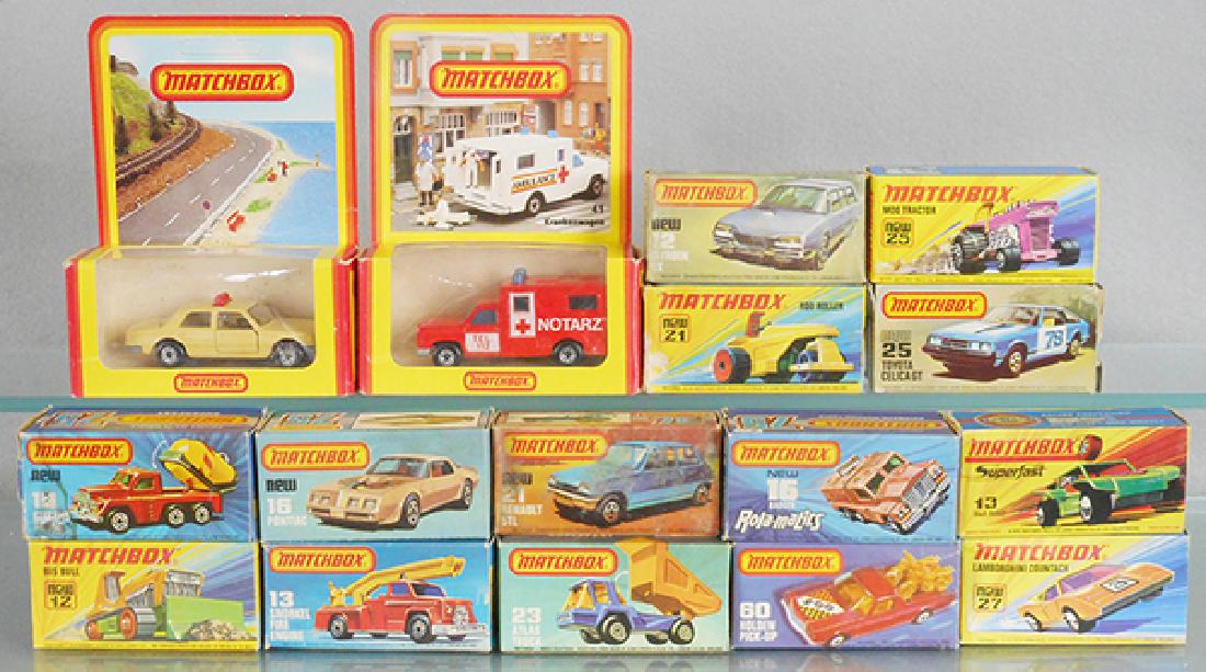 16 MATCHBOX VEHICLES (1 of 1)