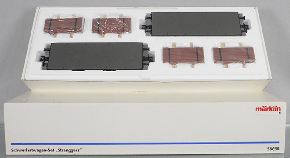 MARKLIN 58656 HEAVY DUTY FLAT CARS (1 of 1)