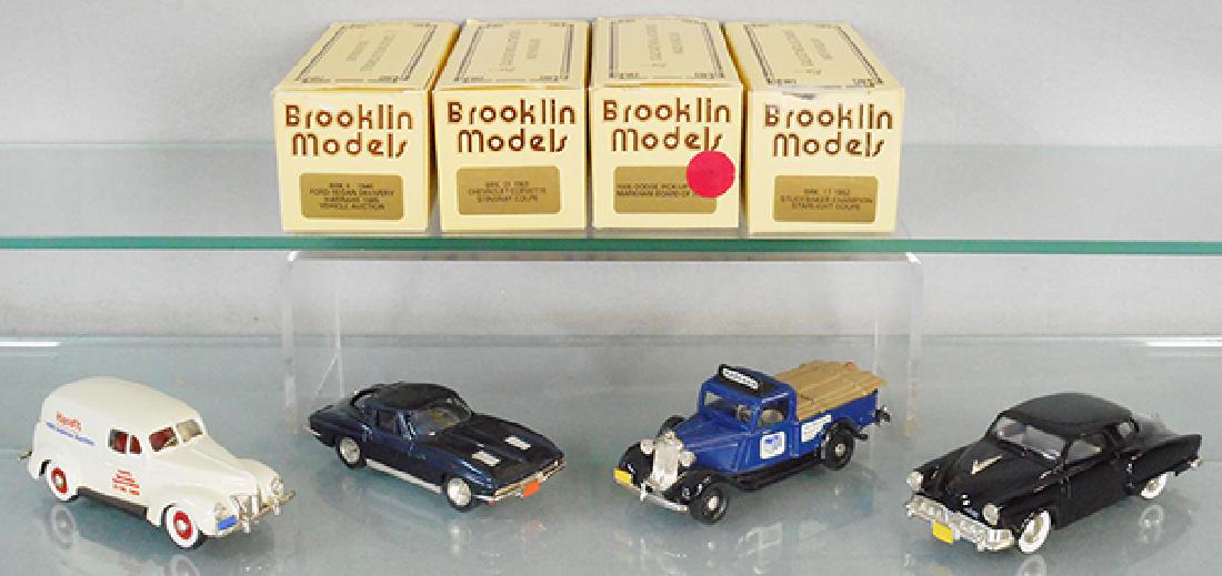 4 BROOKLIN MODEL VEHICLES (1 of 1)