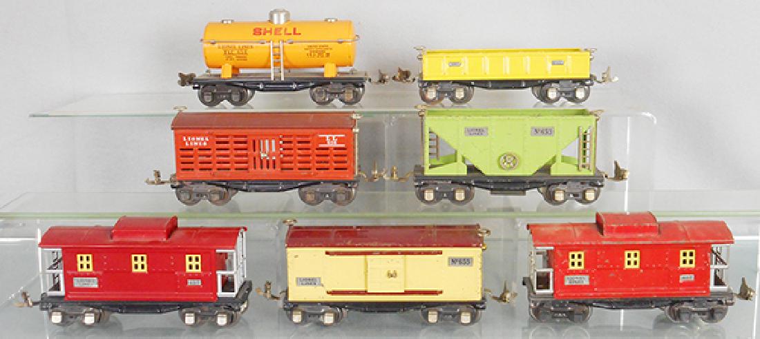 7 LIONEL FREIGHT CARS (1 of 1)