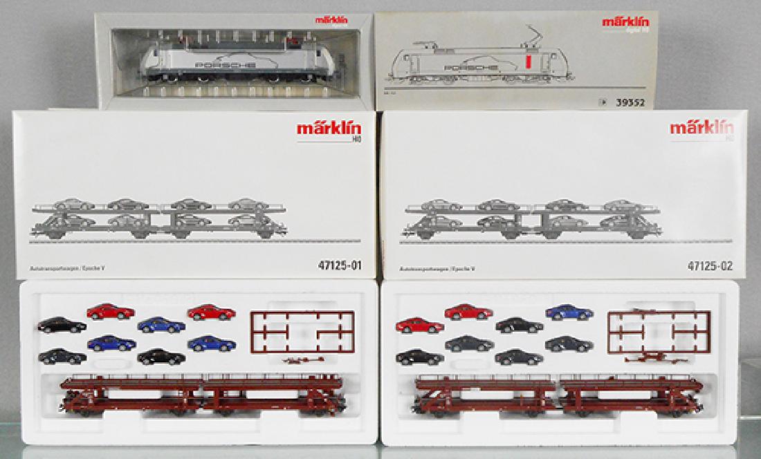 MARKLIN PORSCHE TRAIN SET (1 of 1)