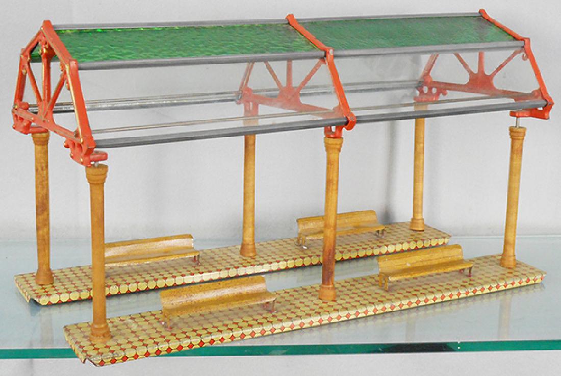 IVES 121 GLASS DOMED STATION (1 of 2)