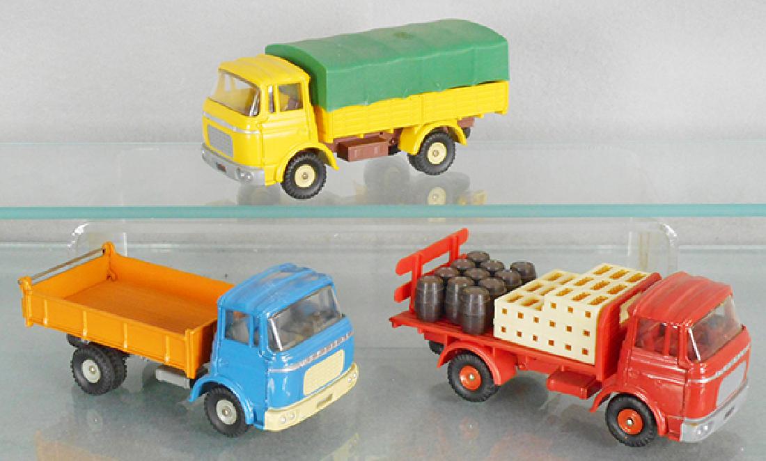 3 FRENCH DINKY BERLIET TRUCKS (1 of 1)