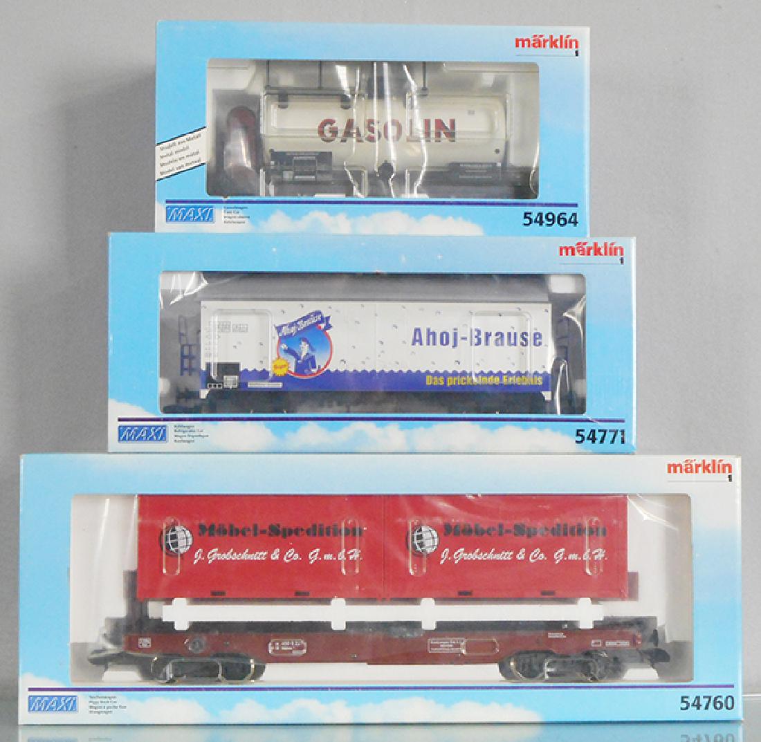 3 MARKLIN MAXI FREIGHT CARS (1 of 1)