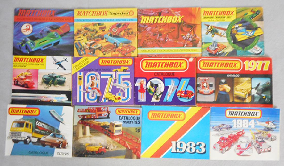 12 MATCHBOX CATALOGS (1 of 1)