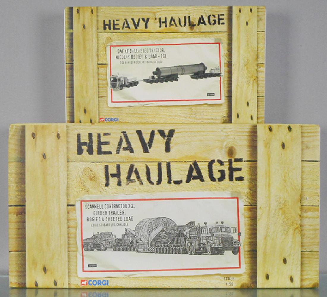 2 CORGI HEAVY HAULAGE TRUCKS (1 of 1)