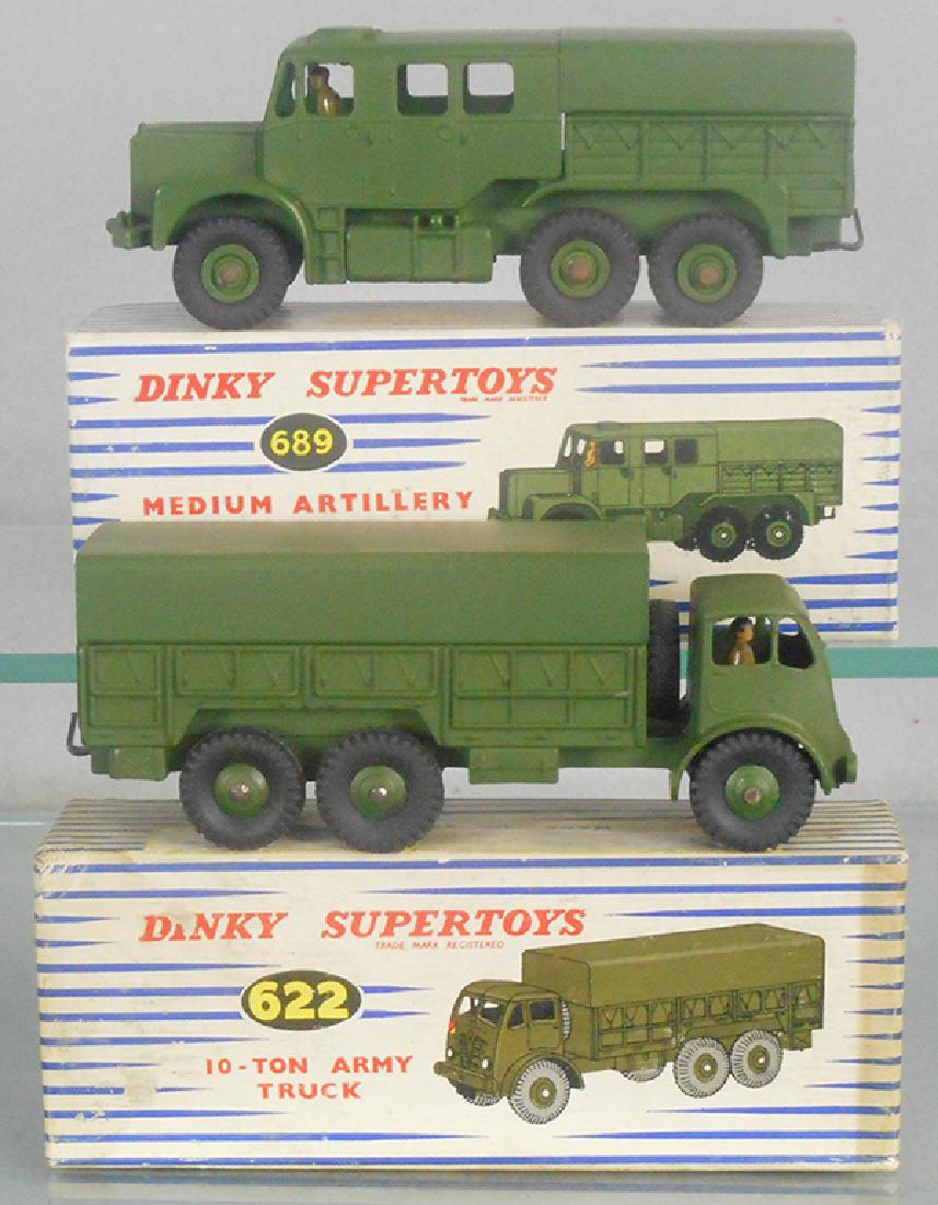 2 DINKY MILITARY TRUCKS (1 of 1)