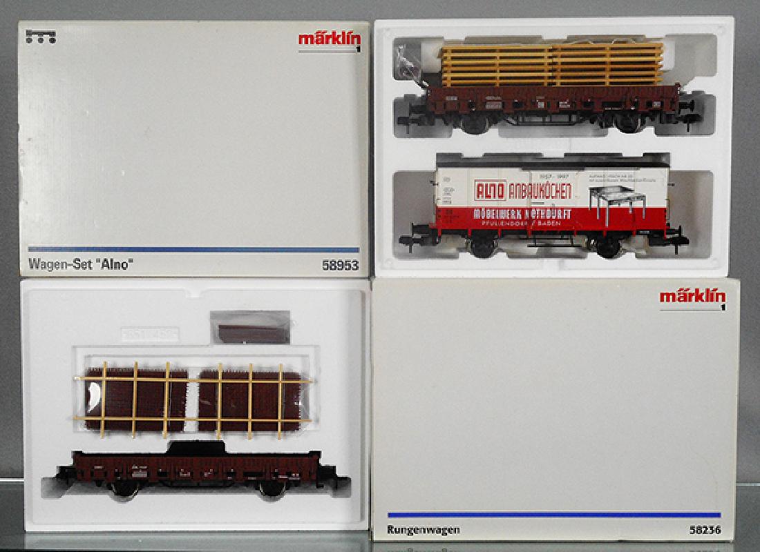 2 MARKLIN FREIGHT CAR SETS (1 of 1)